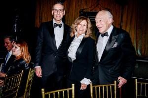 Leonard A. Lauder (right)