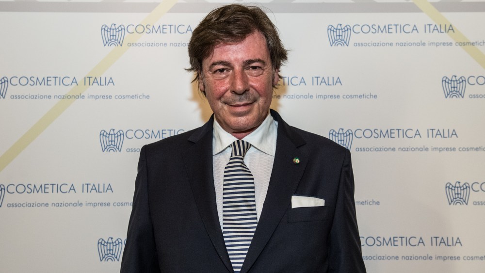 Cosmetica Italia's president Renato Ancorotti.