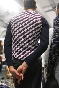 Backstage at Giorgio Armani Men's Spring 2019