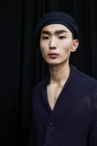 Backstage at Giorgio Armani Men's Spring 2019