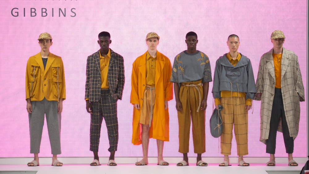Hannah Gibbins collection at London's Graduate Fashion Week