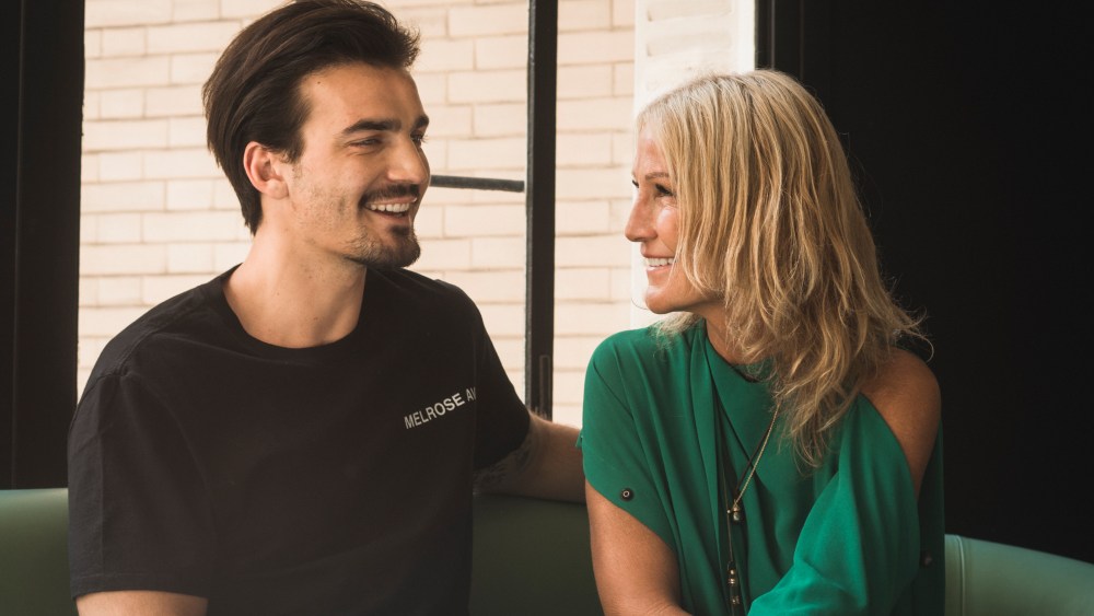Montaigne Market founder Liliane Jossua and her son Alexandre Jossua Cabot