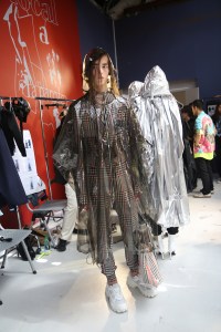 Backstage at Juun.J Men's Spring 2019