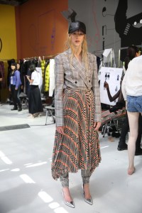 Backstage at Juun.J Men's Spring 2019