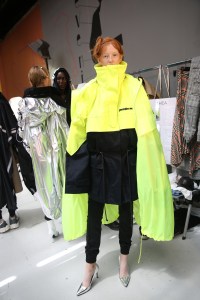 Backstage at Juun.J Men's Spring 2019
