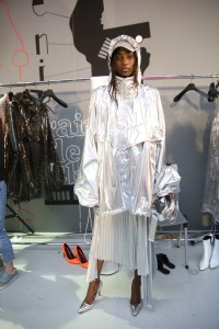 Backstage at Juun.J Men's Spring 2019