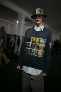 Backstage at Kent & Curwen Men's Spring 2019