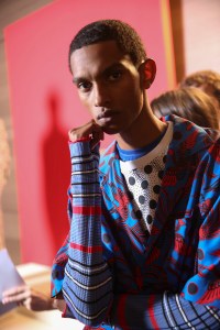 Backstage at Kenzo Spring 2019