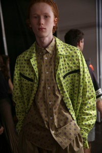 Backstage at Kenzo Spring 2019