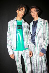 Backstage at Kenzo Spring 2019