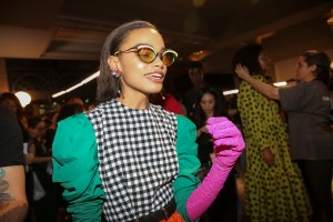 Backstage at Kenzo Spring 2019