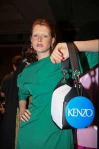 Backstage at Kenzo Spring 2019