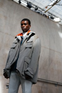 Backstage at Lanvin Men's Spring 2019