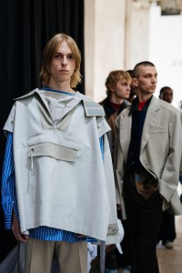 Backstage at Lanvin Men's Spring 2019