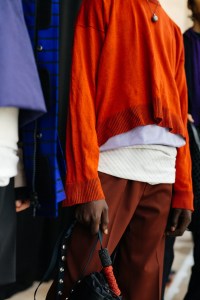 Backstage at Lanvin Men's Spring 2019