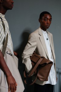 Backstage at Lanvin Men's Spring 2019