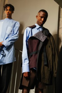 Backstage at Lanvin Men's Spring 2019