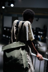 Backstage at Lanvin Men's Spring 2019