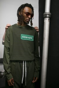 Backstage at Liam Hodges Men's Spring 2019