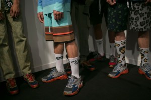 Backstage at Liam Hodges Men's Spring 2019