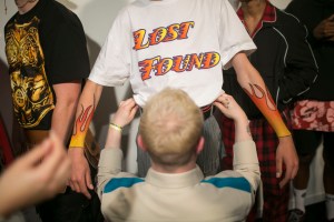 Backstage at Liam Hodges Men's Spring 2019