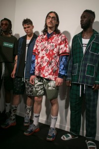 Backstage at Liam Hodges Men's Spring 2019