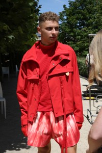 Backstage at Louis Vuitton Men's Spring 2019