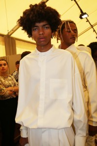 Backstage at Louis Vuitton Men's Spring 2019