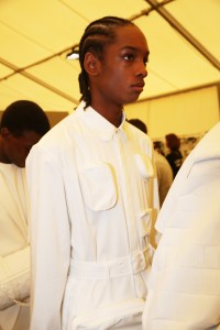 Backstage at Louis Vuitton Men's Spring 2019