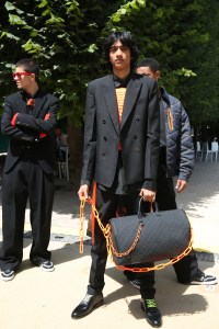 Backstage at Louis Vuitton Men's Spring 2019
