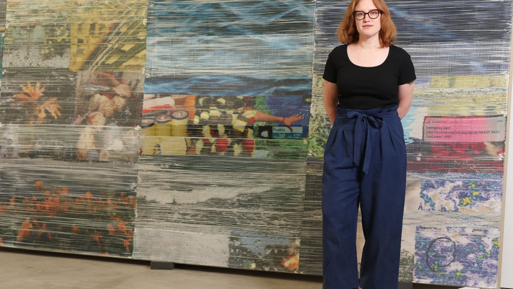 Margo Wolowiec 'Still Water, Circling Palms' at Marlborough Contemporary