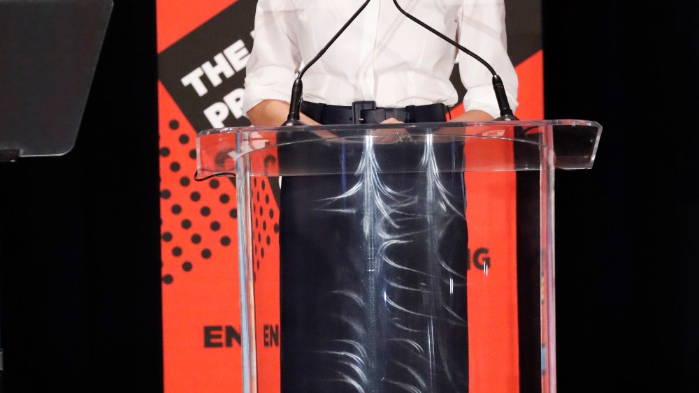 Donald Trump, Kirstjen Nielsen, Mike Pence. First lady Melania Trump speaks at the annual conference of SADD: Students Against Destructive Decisions, in Tysons, VaMelania Trump, Tysons, USA - 24 Jun 2018