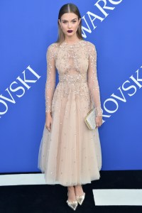 Josephine SkriverCFDA Fashion Awards, Arrivals, New York, USA - 04 Jun 2018