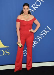 Candice Huffine arrives at the 2018 CFDA Fashion Awards at the Brooklyn Museum, in New York2018 CFDA Fashion Awards - Arrivals, New York, USA - 04 Jun 2018
