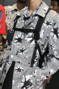 Backstage at Neil Barrett Men's Spring 2019