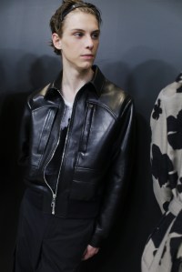 Backstage at Neil Barrett Men's Spring 2019