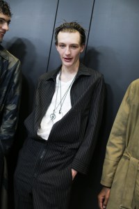 Backstage at Neil Barrett Men's Spring 2019