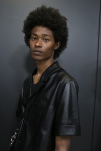 Backstage at Neil Barrett Men's Spring 2019