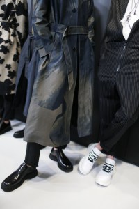 Backstage at Neil Barrett Men's Spring 2019