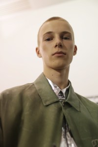 Backstage at OAMC Men's Spring 2019