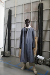 Backstage at OAMC Men's Spring 2019