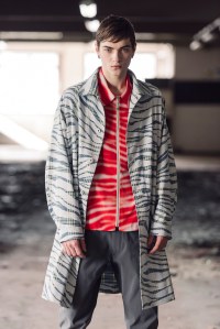 A look from Paul Surridge for Roberto Cavalli.