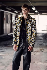 A look from Paul Surridge for Roberto Cavalli .