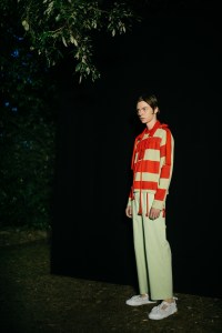 Backstage at Craig Green men's spring 2019