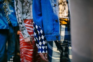 Backstage at Roberto Cavalli men's spring 2019