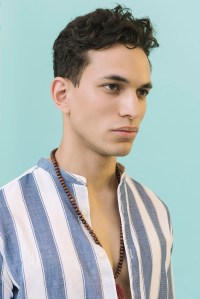 Resort collarless shirts