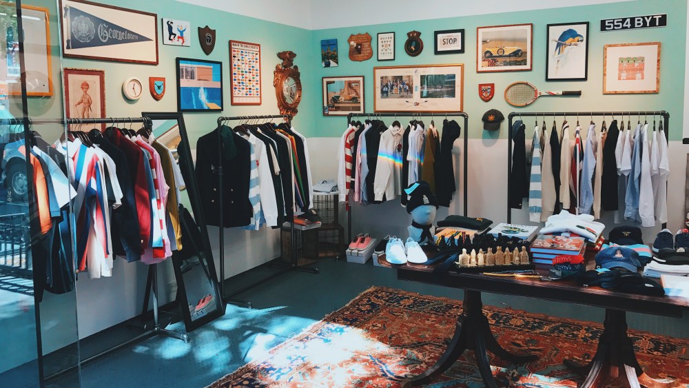 The store on Centre Street will have a similar asethetic to this pop-up from last fall.