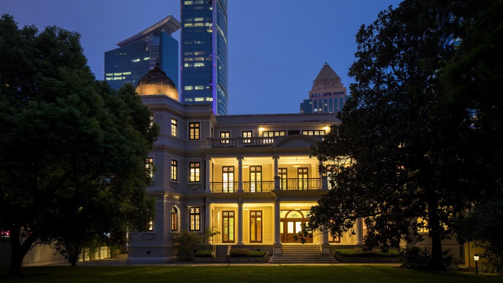 Prada's restored Rong Zhai house in Shanghai.