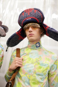 Backstage at Prada Men's Spring 2019