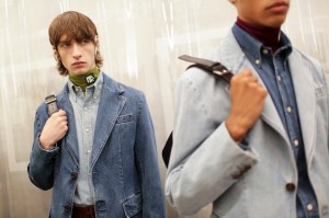 Backstage at Prada Men's Spring 2019